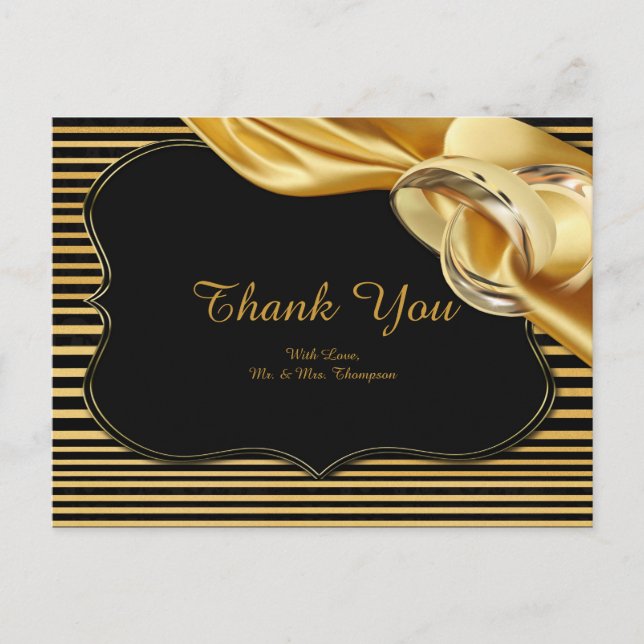 The Great Gatsby Thank You Postcard (Front)