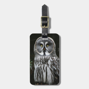 The Great Grey Owl cd ltcnm Luggage Tag