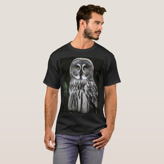 The Great Grey Owl mccnm T-Shirt (Front Full)
