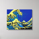 The Great Hokusai Wave in Pop Art Style Decor<br><div class="desc">A custom design inspired by the Great Wave of Kanagawa painted by ancient Japanese artist Hokusai. It is rendered in a vibrant pop art style. Sounds good, a great gift idea. Use the "Ask this Designer" link to contact us with your special design requests or for some assistance with any...</div>