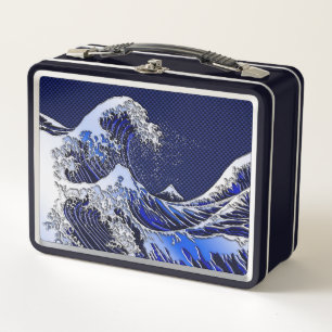The Great Hokusai Wave Modern styles Metal Lunch Box