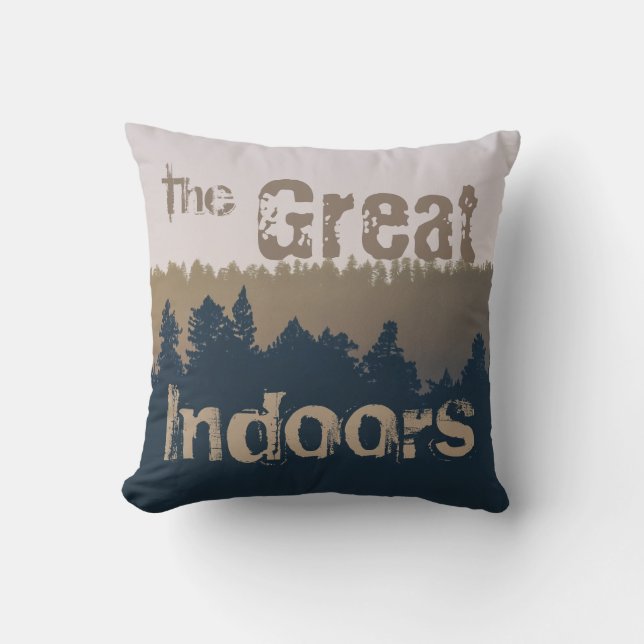 The Great Indoors Cushion (Front)