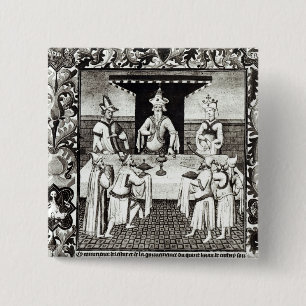 The Great Khan's feast 15 Cm Square Badge