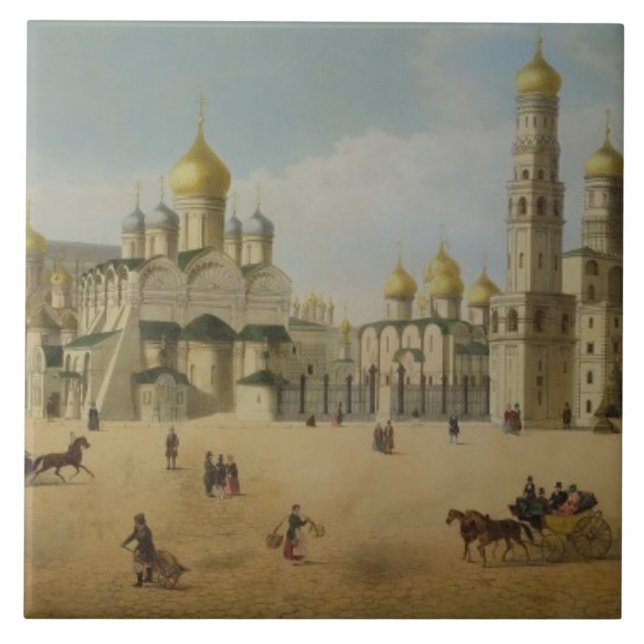 The Great Kremlin Palace and the Cathedrals of the Tile (Front)