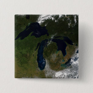 The Great Lakes 15 Cm Square Badge