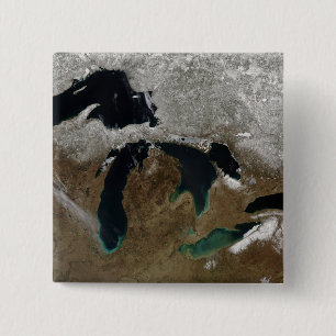 The Great Lakes 3 15 Cm Square Badge