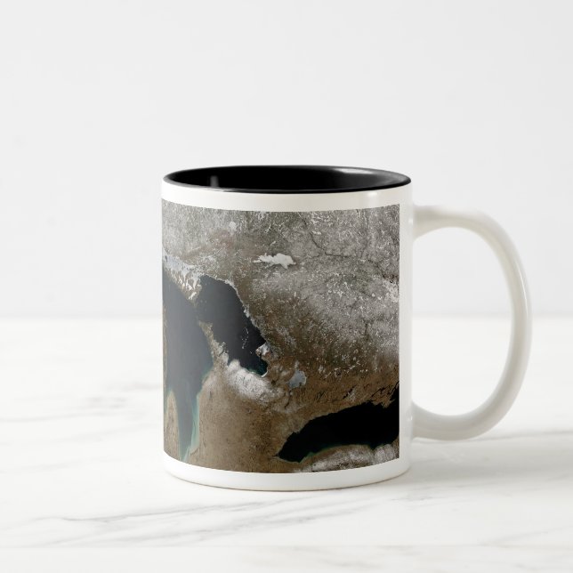 The Great Lakes 3 Two-Tone Coffee Mug (Right)