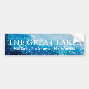 The Great Lakes Bumper Sticker