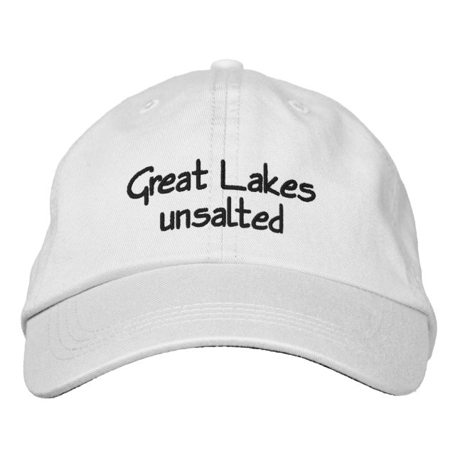 The Great Lakes Embroidered Hat (Front)