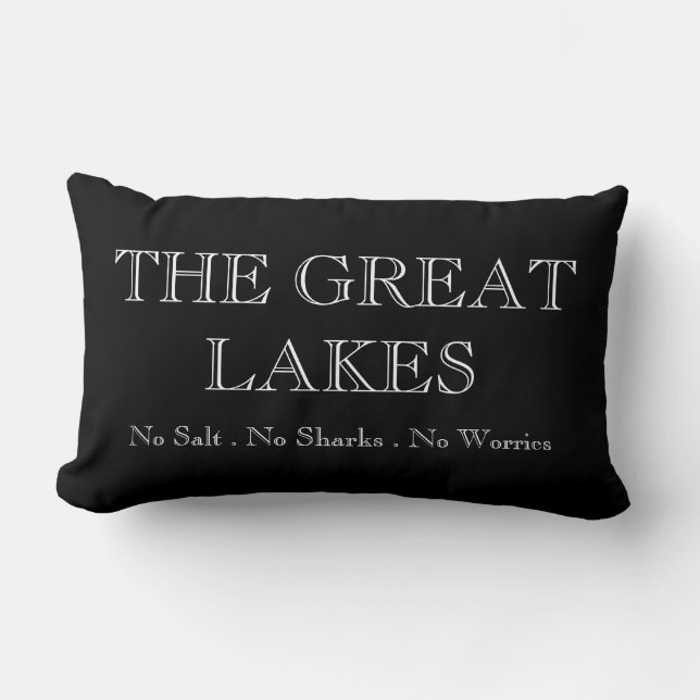 The Great Lakes Lumbar Cushion (Front)