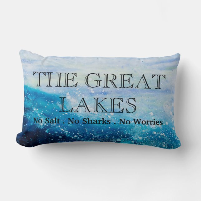The Great Lakes Lumbar Cushion (Front)
