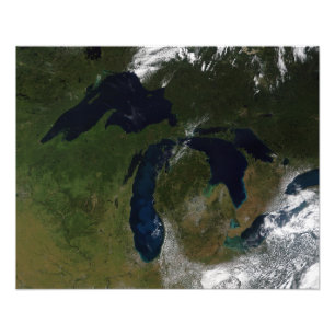 The Great Lakes Photo Print