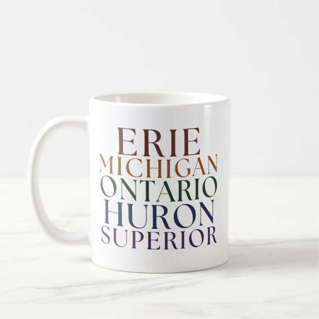 The Great Lakes State Mug (Left)