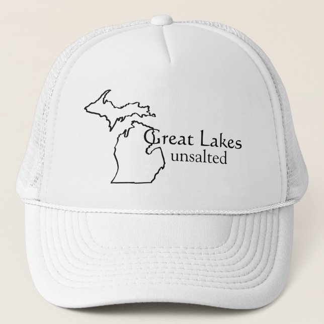 The Great Lakes - unsalted Trucker Hat (Front)