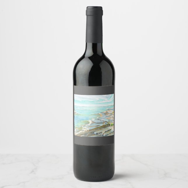 The Great Lakes Wine Label (Front)