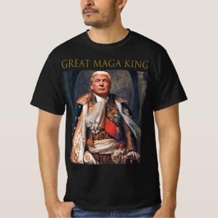 The Great Maga King Fun Trump Ultra Maga King  T-Shirt