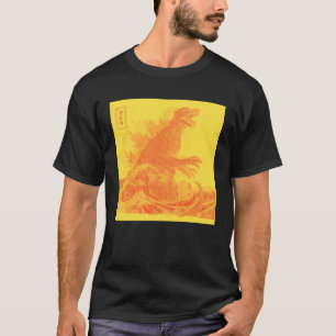 The Great Monster Off Kanagawa TeamGodzilla Trippy T-Shirt