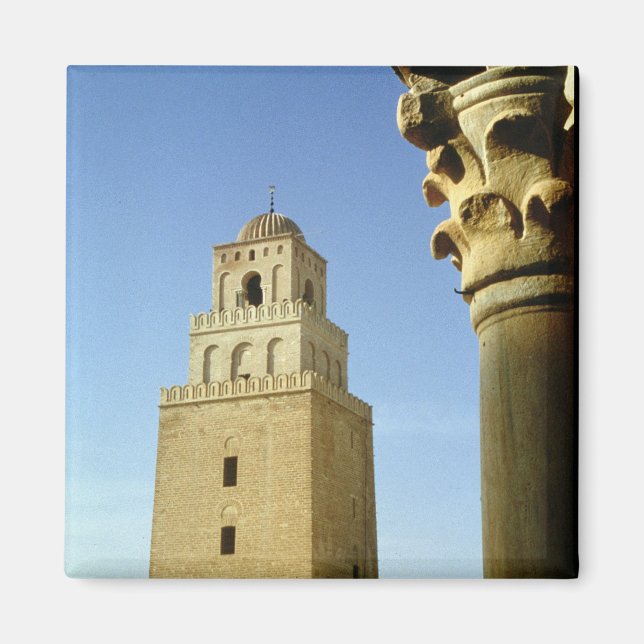The Great Mosque, Aghlabid, 836-875 AD Magnet (Front)