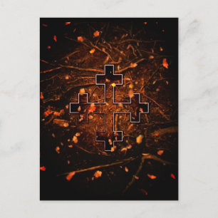 The Great Mother (Earth) Māra cross Postcard