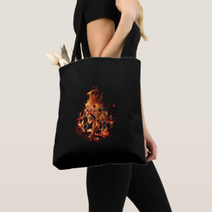 The Great Mother (Fire) Māra cross Tote Bag