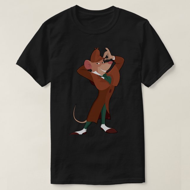 The Great Mouse Detective Basil  1.png T-Shirt (Design Front)