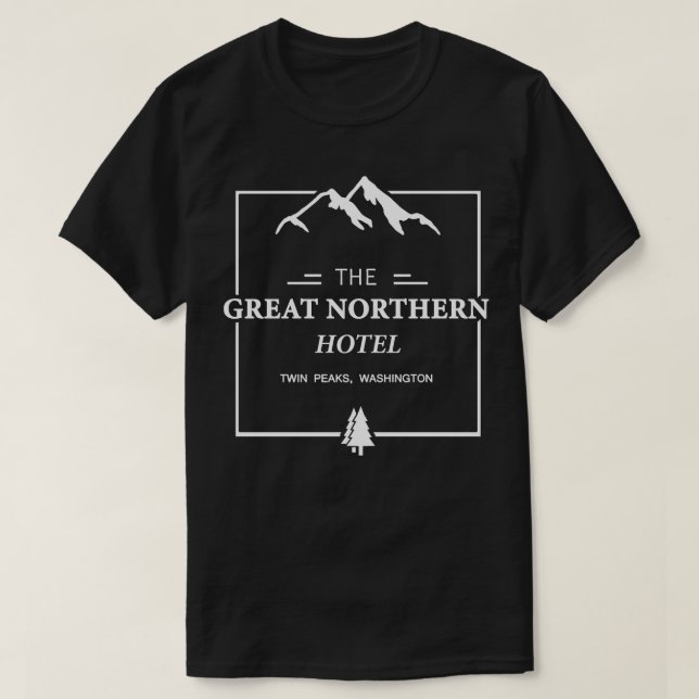 The Great Northern Hotel Twin Peaks TShirt (Design Front)