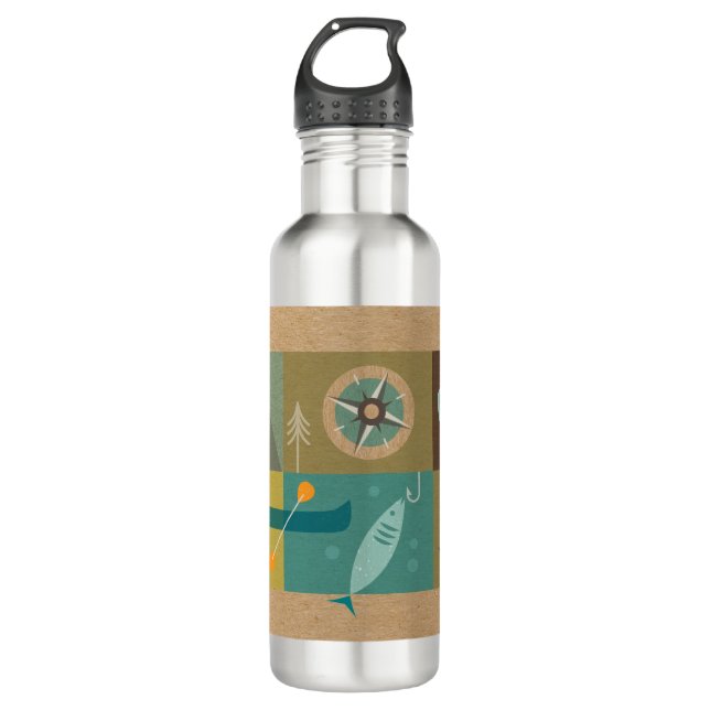 The Great outdoors 710 Ml Water Bottle (Front)