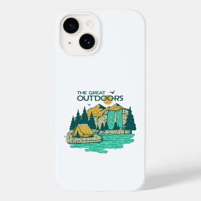 The Great Outdoors Case-Mate iPhone Case (Back)