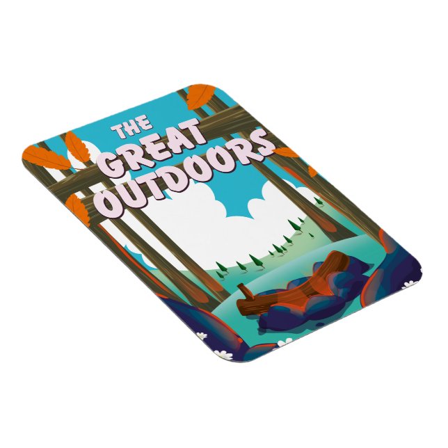 The Great Outdoors! Magnet (Right Side)