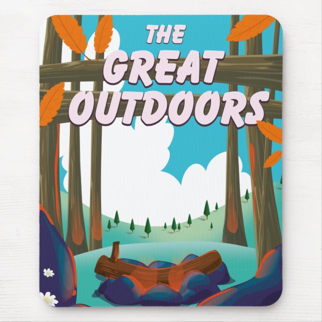 The Great Outdoors! Mouse Pad (Front)
