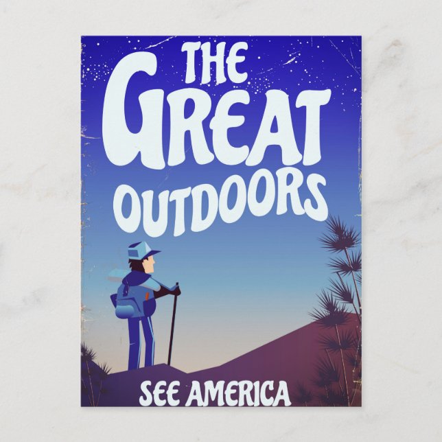 The Great Outdoors. Postcard (Front)