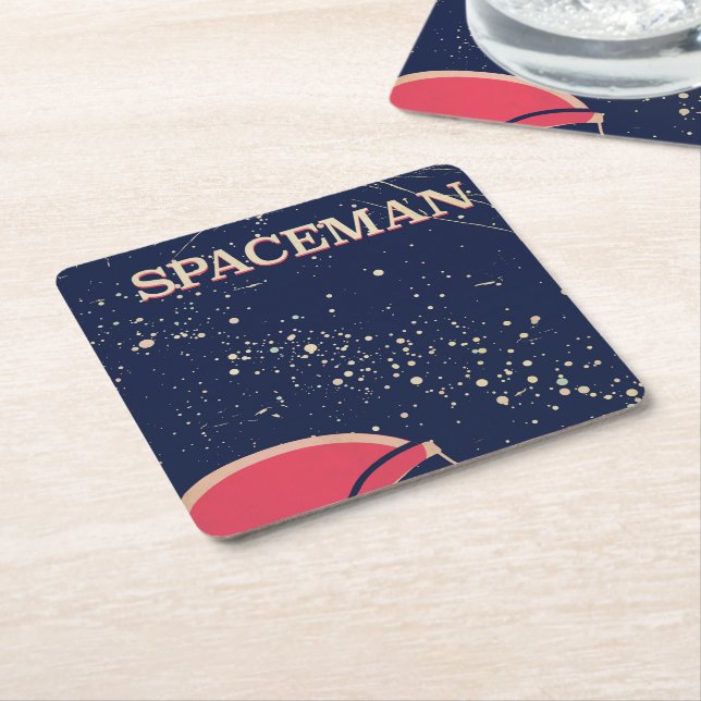 The Great Outdoors. Square Paper Coaster (Angled)