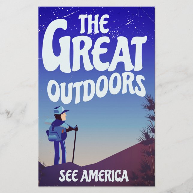The Great Outdoors. Stationery (Front)
