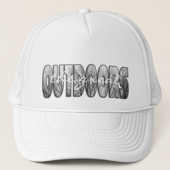 the Great Outdoors Trucker Hat (Front)