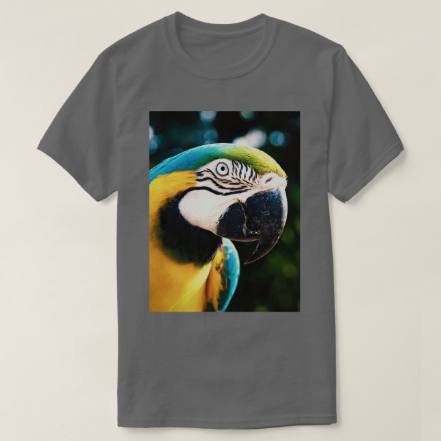 The Great Parrot T-Shirt (Design Front)