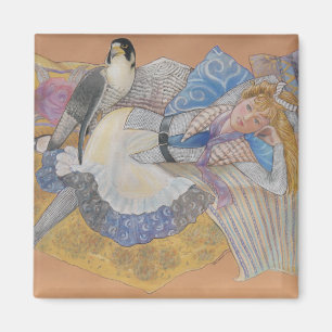 The Great Peregrine Falcon Magnet