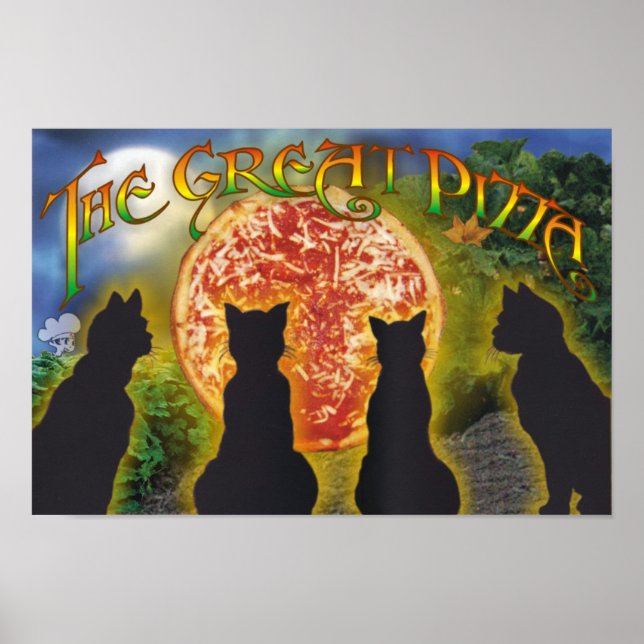 The Great Pizza Poster (Front)