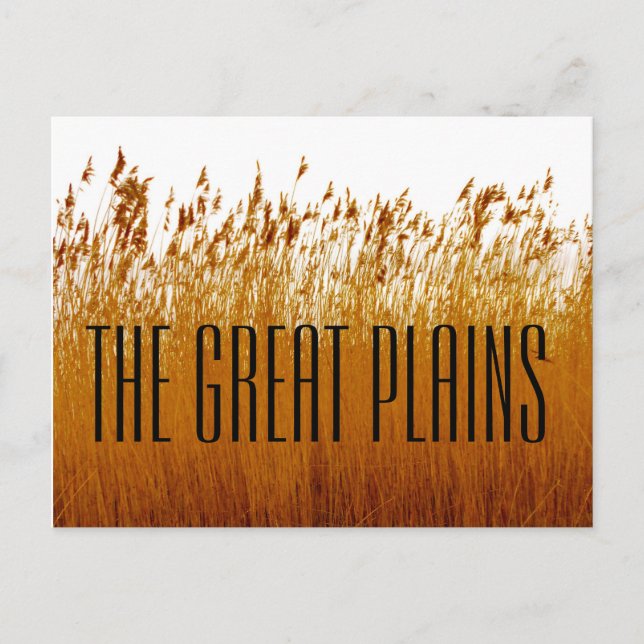 The Great Plains Postcard (Front)