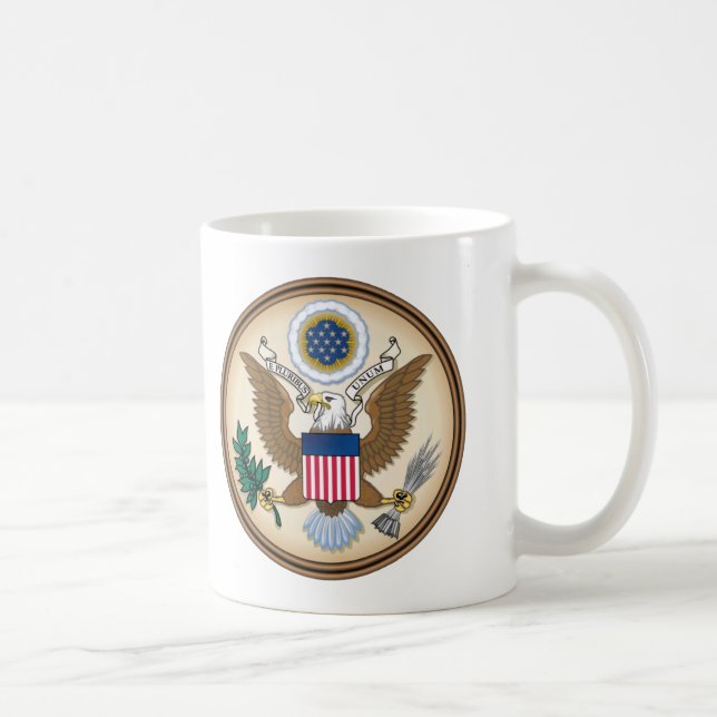 The Great Presidential Seal of the USA Coffee Mug (Right)