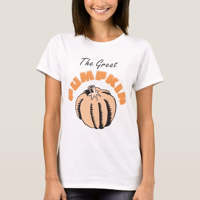 The Great Pumpkin Maternity T-Shirt (Front)