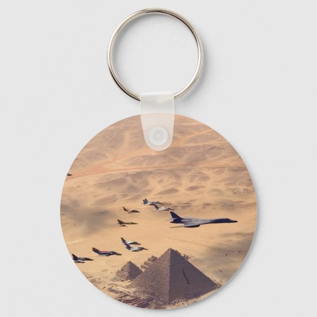 The Great Pyramid of Giza Key Ring (Front)