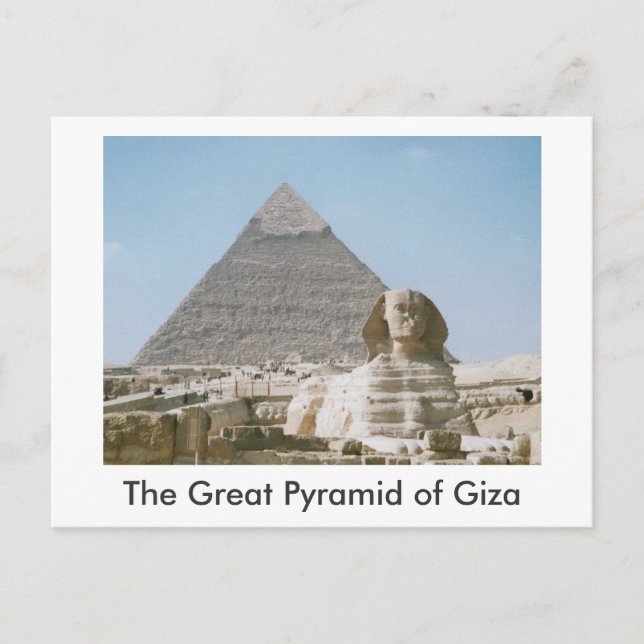 The Great Pyramid of Giza Postcard (Front)