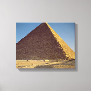 The Great Pyramid of Khufu  Old Kingdom Canvas Print