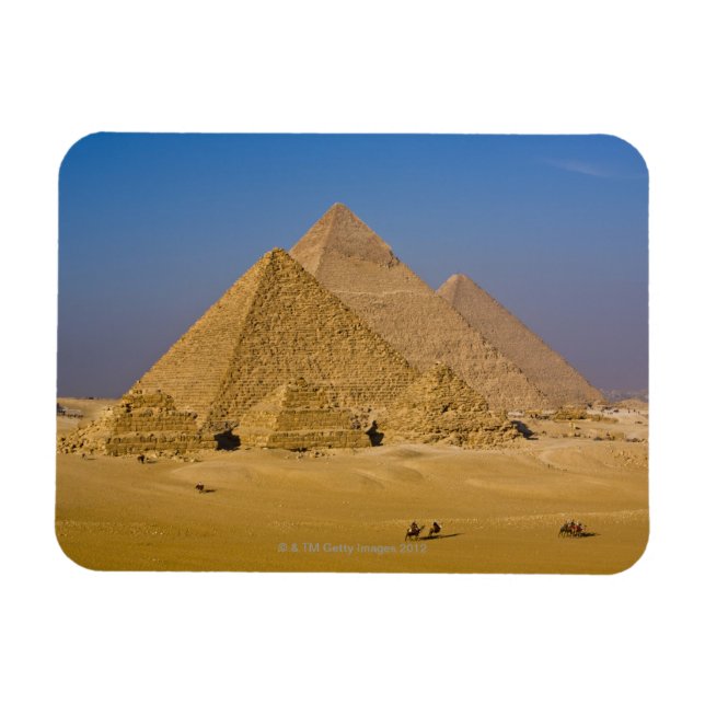 The Great Pyramids of Giza, Egypt Magnet (Horizontal)