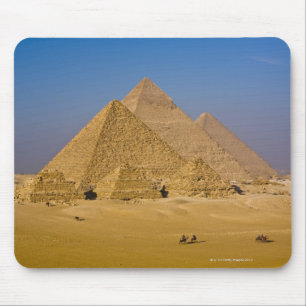 The Great Pyramids of Giza, Egypt Mouse Pad