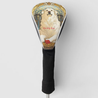 The Great Pyrenees Dog 002 - Natalia Mucha Golf Head Cover