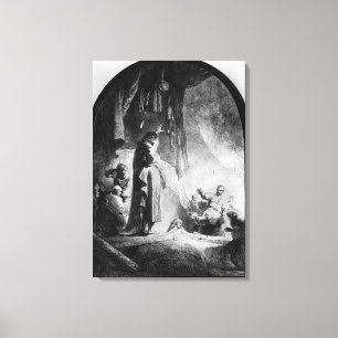 The Great Raising of Lazarus Canvas Print