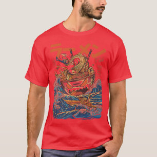 The Great Ramen Off Kanagawaa 2887 T-Shirt