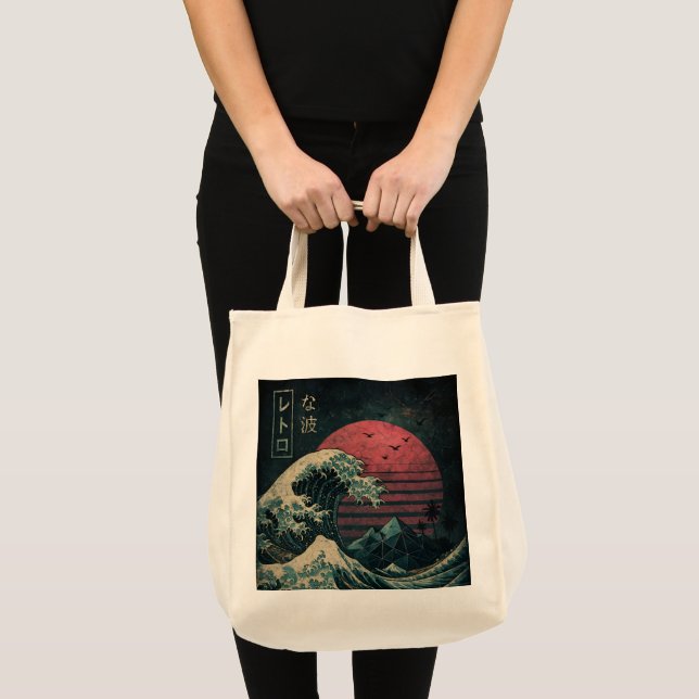 The Great Retro Wave Classic Tote Bag (Front (Product))
