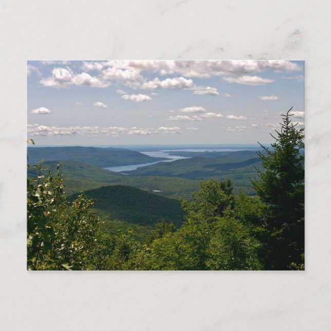 The Great Sacandaga from Mt. Hadley, NY Postcard (Front)